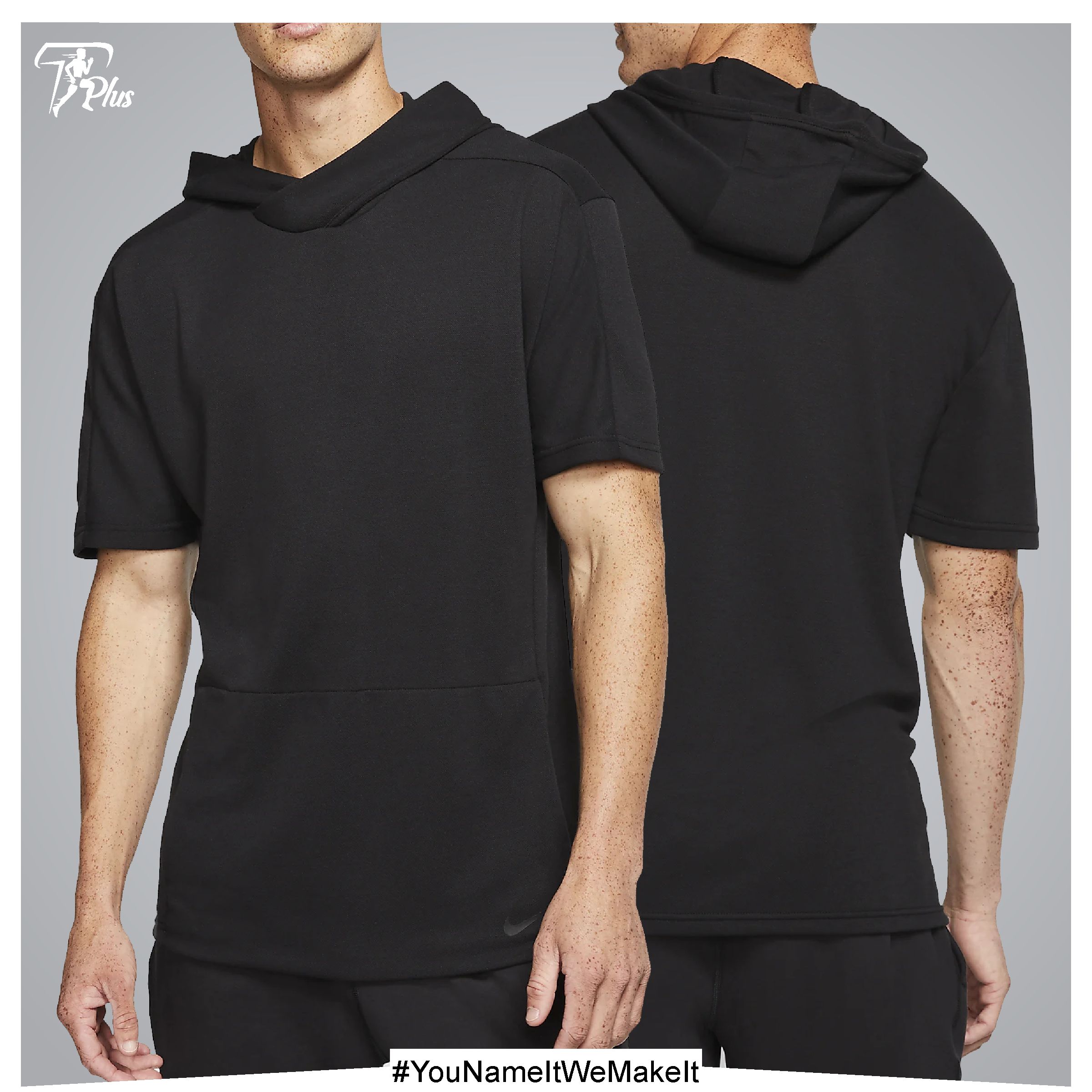 Nike Yoga Dri-Fit Men's Short Sleeve Pullover Hoodie – TPlus