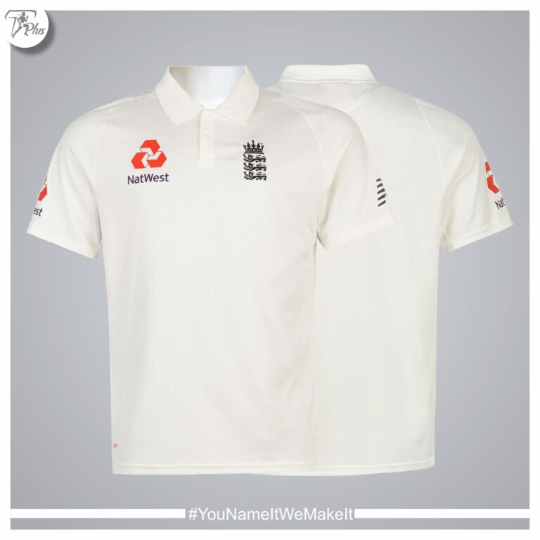 New Balance Replica England Junior Test Cricket Shirt – TPlus