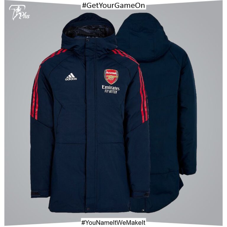 Arsenal 2022-23 Navy Stadium Parka Hoodie-Jacket – TPlus