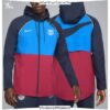 Softshell Jacket Barça N - Full Printed Microtwill Hoodie