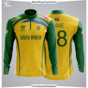 South Africa 2024 T20 World Cup drill top full printed