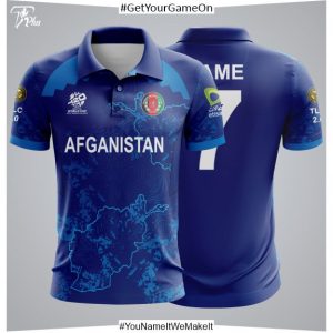 Afghanistan 2024 WC Jersey Full Printed