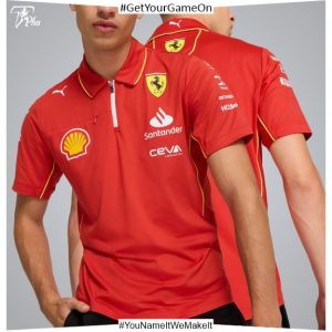 Scuderia Ferrari Team Pro-Men's Polo Tee