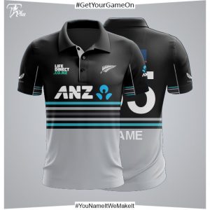 Men's 2425 Black Caps T20 Shirt